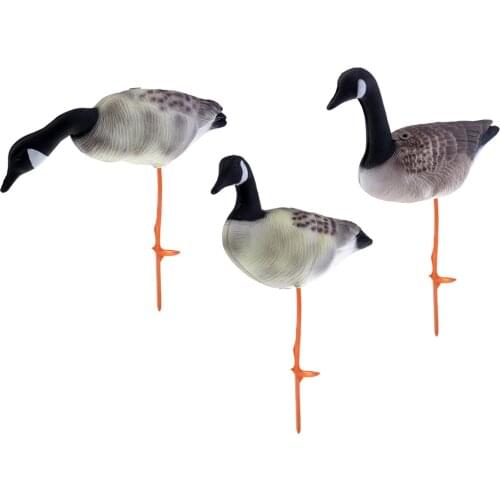 EVA Full Body 3D Goose Hunting Decoys Shooting Hunting Gaming Garden Backyard Decoration Ornament Decors With Support Pole