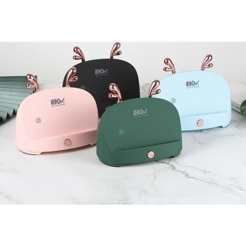 Retro Fawn Induction Speaker Phone Holder 2in1 Cartoon Loudspeaker Cute Mobile Phone Stand Universal Megaphone Bracket 2021