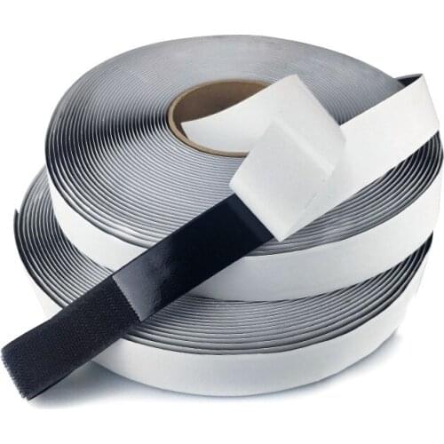 Adhesive Fastener Tape Strong Self adhesive Hook and Loop Fastener Tape nylon sticker velcros Glue Magic for DIY Accessories