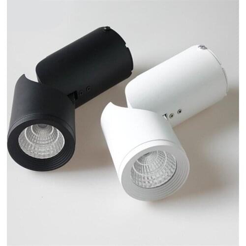 Commerical Lighting for Clothing Shoes Stores Living Room Dimmable LED Downlight 15W 20W COB LED Ceiling Lamps AC110V 220V 8pcs