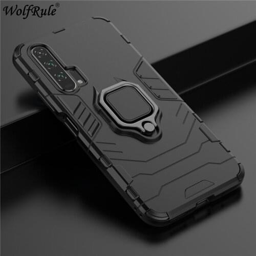 Holder Magnetic Case For Huawei Honor 20 Pro Case Durable Metal Ring Stand Cover For Huawei Honor 20 Pro Case Cover Honor 20 Pro