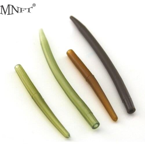 MNFT 20Pcs Terminal Carp Fishing Rubber Anti Tangle Sleeves Connect With Fishing Hook Pesca Carp Fishing Accessories Tackle