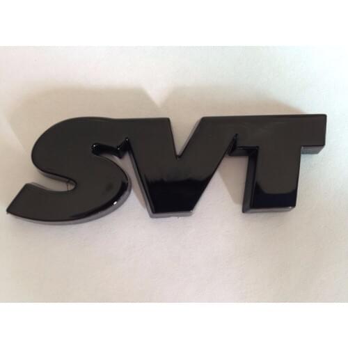 New matte black SVT Emblem car sticker