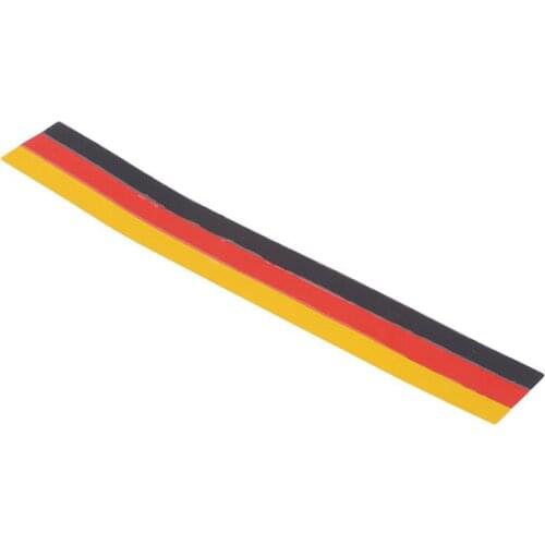 Car Styling Russia German France Italy Flag Stripe Decal Bumper Car Body Stickers