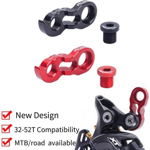 Outdoor riding RISK Bicycle Rear Derailleur Hanger Extension MTB rack of Gear Tail Hook Extender Road bike accessories