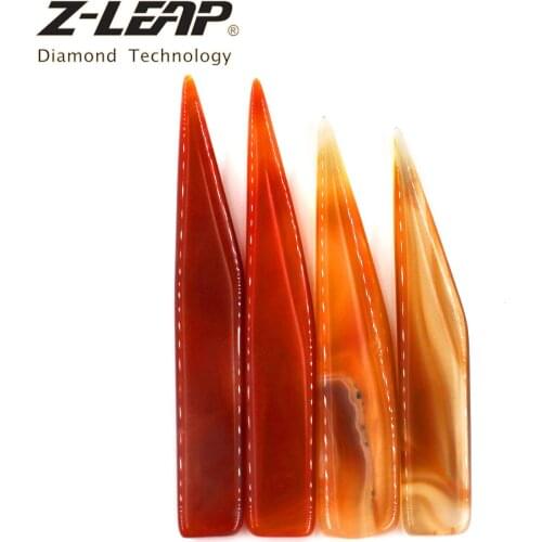 Z-LEAP Professional Agate Knife Burnisher Hand Jewelry Polishing Tool Gold Silver Polishing Jewelry Making Tools