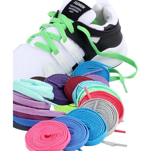 1 Pair Thick flat Shoelaces Wide Shoes lace strings Unisex Shoelace for Boot and Shoes 60cm/90cm/100cm/120cm/150cm