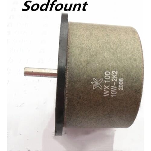 1pcs 200V WX100 adjustable rheostat 10W wirewound potentiometer