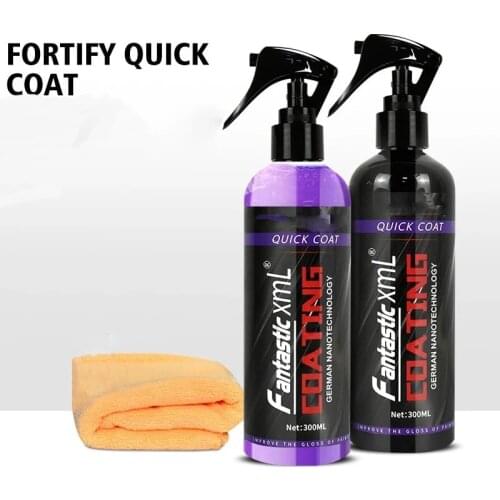 300ml 9H Car Detailing Wash Quick Ceramic Coating Wax Polish Spray Hydrophobic Top Coat Polymer Paint Sealant Anti-scratch