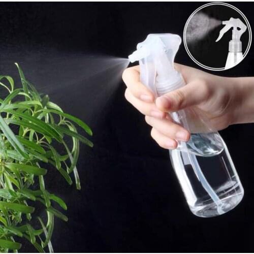 200ML Portable Plastic Spray Bottle Transparent Handheld Plant Water Sprayer Villa Courtyard Garden Supplies Watering Sprayers