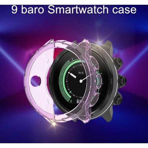 TPU Case Cover Durable Universal Smartwatch Protective Shell Comprehensive Protection Cover For Suunto 9 For Sport Wrist