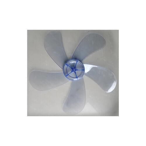 For 16 inches 380mm diameter AS plastic transparent fan blade electric fan parts 5 blades