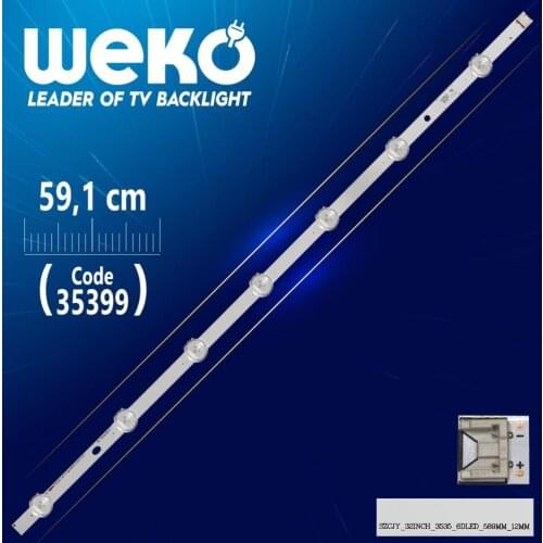 LG INNOTEK POLA2.0 32 B TYPE REV0.0 - 59.1 CM 7 LED- (WK-309)