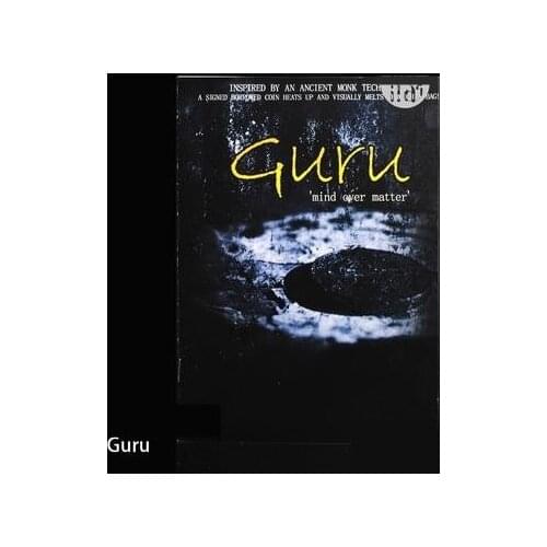 Guru (Mind Over Matter) By Jay C - Mentalism Magic, Magic Trick ,Mind Props,Magia Toys,Joke,Classic Magie,Gimmick,Magician Cards