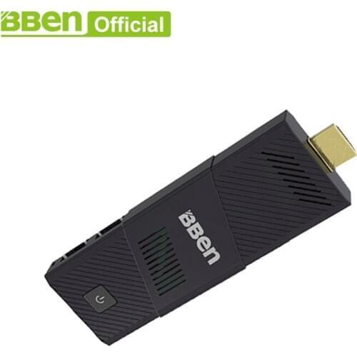 Bben MN9 4GB/64GB mini computer stick ,built in Cooling Fan , quad core intel z8350 windows10 Ubuntu mini pc stick