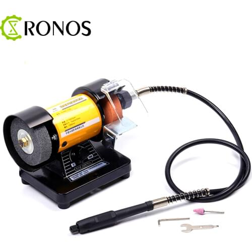 3‘’Desktop 220V 150W Polishing Machine For DIY Woodworking JadeJewelry Dental Bench Lathe Machine Motor Grinding Machine
