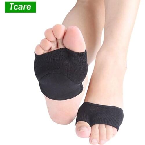 1Pair Forefoot Socks Metatarsal Cushion Forefoot Pain Relief Absorber Cushion Socks