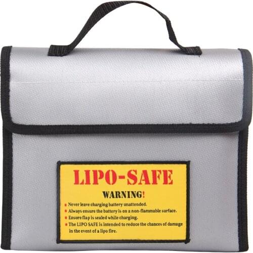Office Document Folder Portable Fireproof Explosionproof Lipo Battery Safe Bag Handheld Heat Resistant Pouch Sack