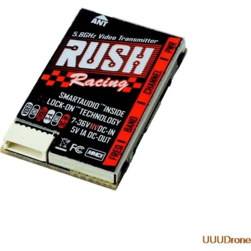 RUSH VTX TANK Race Edition Transmitter 5.8GHz 48CH PIT/25/50/100/200mW 2S-8S Transmitter For FPV Racing Drone Multi Rotor