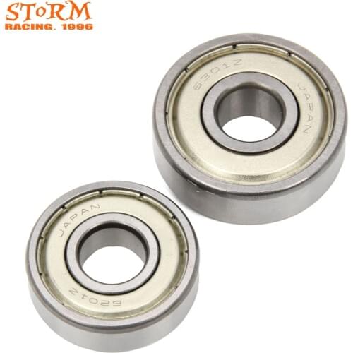 Motorcycle Rear Wheel Hub Roller Bearings 6201 6301Z For KX KDX KFX KLX KLR 50 60 65 80 90 100 125 140 250 400 650 TENGAI RM DRZ