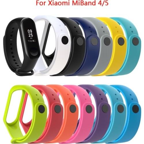 Smart Bracelet For Mi Band 5 4 Strap Sports Wristband For Xiaomi Mi Band 4 5 Strap Watchband For Miband 5 Miband4 Wrist Strap