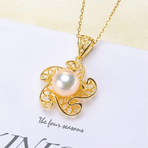 S925 Sterling Silver Screw Eye Pin Bail Top Drilled Beads End Cap For DIY Pearl Charm Pendant Connectors Jewelry Making