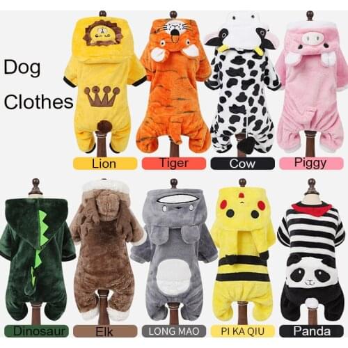 XS-XL New Autumn Winter Pet Dog Clothes Jacket Coats Soft Cotton Puppy Small Dog Chihuahua Clothing For Dog Down Ropa Perro