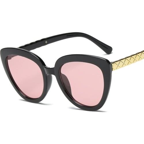 Cat Eye Sunglasses Female Sun Glasses for Women Eyewear Vintage Fashion Summer Sunglasses Women Design Retro De Sol