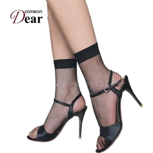 HA2117 Wholesales Women Sexy Lingerie Hot Breathable Super Stretch 2017 New Sexy Nylon Socks Fishnet Medias Sexy Fishnet Socks