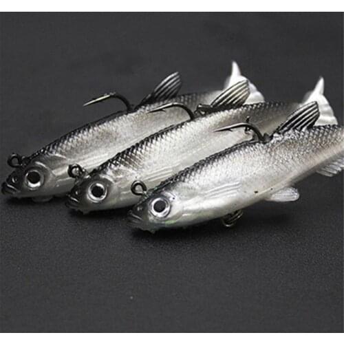 1Pc 8cm Life-Like Fishing Bait Quality Minnow Fishing Lure 3D Eyes Plastic Hard Bait Tackle Artificial Jig Wobblers Fishing Bait