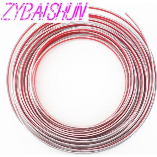 10mm x 15m car chrome hair styling tools decoration band decoration for BMW all series 1 2 3 4 5 6 7 X E F-series E46 E90 X1 X3