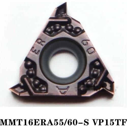 100% Original MMT MMT16ERA55-S VP15TF MMT16ERA60-S 10pcs CNC lathe Insertion Carbide Insert Imported From Japan 16ERA55 Quality