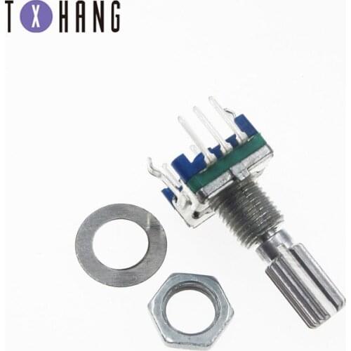 5PCS 20mm EC11 Diy Electronic Rotary Encoder Audio Digital Potentiometer with Switch Handle EC11 Switch diy electronics