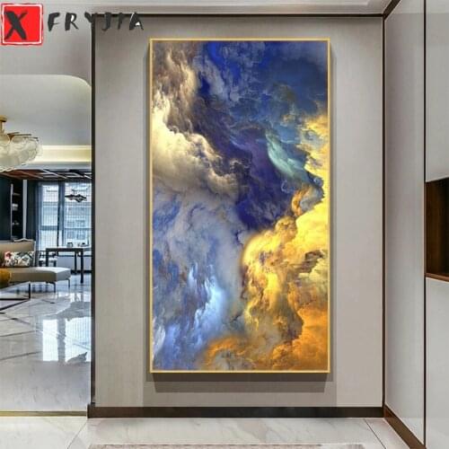 Diamond Painting Abstract art, colorful clouds 5d Diamond Embroidery Full Diamond Mosaic Cross Stitch Rhinestone Decoration