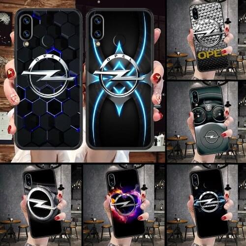 Opel Astra car Phone Case For Huawei Honor 6A 7A 7C 8A 8X 8 9 9X 10 10i 20 Lite Pro black soft cover silicone prime art Etui