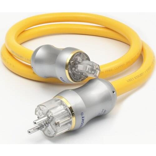 Hi-End 19mm Audiophile OFC US/AU/ Schuko power cables Hifi audio Amplifier CD player speaker AC power cord cables