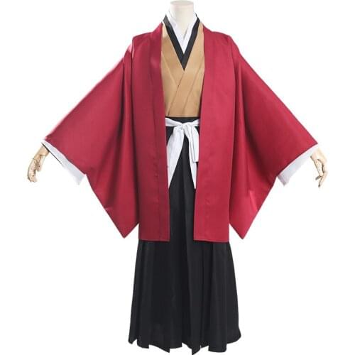 Brdwn Demon Slayer Kimetsu no Yaiba Unisex Tsugikuni Yoriichi Cosplay Costume Kimono Cape Suit