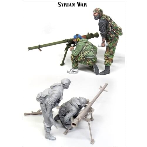[tusk model]1/35 Scale Unassembled Resin figures resin model Kits E176