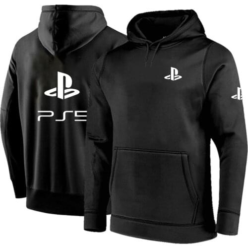 2021 Mens Spring Autumn PlayStation Print Hoodies Customize Pullover Fleece Cotton Sweatshirts Casual Fashion Coats