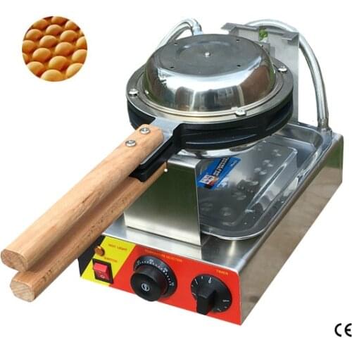 Best professional electric Chinese Hong Kong eggettes puff waffle iron maker machine bubble egg cake oven 220V/110V
