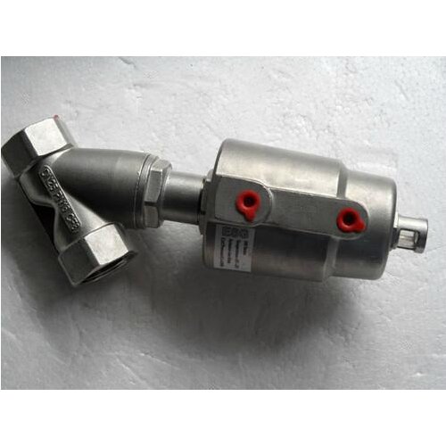 2'' DN50 High Quality Pneumatic ANGLE SEAT PISTON VALVE With Stainless Steel Actuator