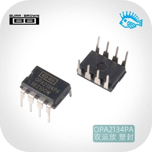 1PCS New original imported TI BB OPA2134PA DIP8 straight plug dual op amp