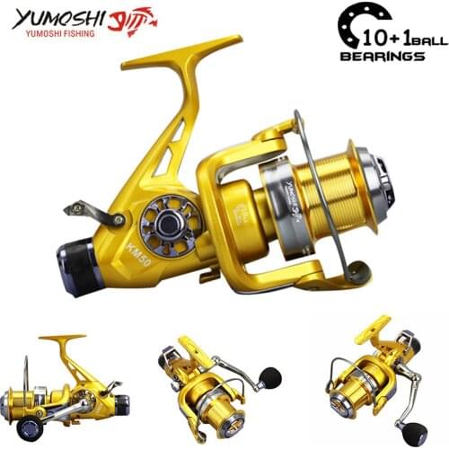 Lieyuwang All Metal All aluminum alloy material Fishing wheel 12+1BB Fishing reel Spinning wheel 4.7:1 Carretilha de pesca Daiwa