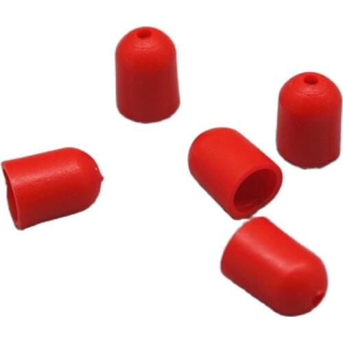 20PCS SMA Adapter Dust Proof Cover for Coaxial RF Connector RED Insulation Protective Sleeve