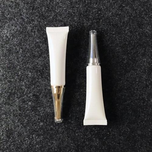 300pcs 15g 15ml Plastic Soft Tube Empty Cosmetic Packaging Eyeshadow Eyeliner Eye Serum Cream Tubes Sample Medicine Containers