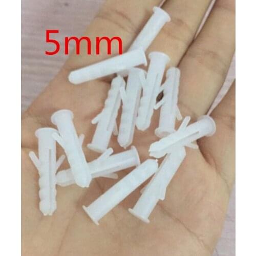 5mm Anti-skid tube casing plastic expansion screws nylon bulge