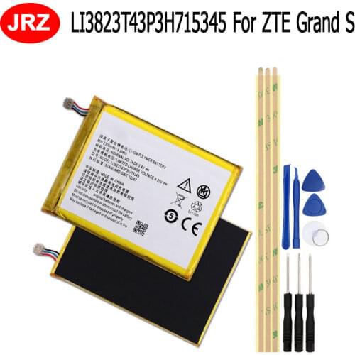 LI3823T43P3H715345 battery For ZTE Grand S Flex MF910 MF910S MF910L MF920 MF920S Bateria Accumulator 2000mAh with Tools