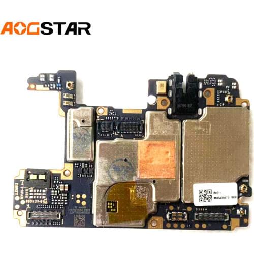 Aogstar Mobile Electronic Panel For Xiaomi RedMi hongmi Note7 Mainboard Motherboard Unlocked With Chips Circuits Flex Cable