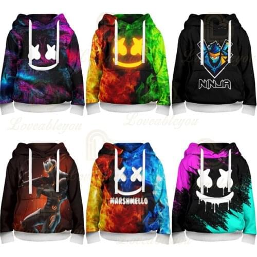 Battle Royale 2021 NEW DESIGN Fortnite Hoodie Kids Tops Girls Boys Victory Hero Clothes Harajuku Sweatshirt Children