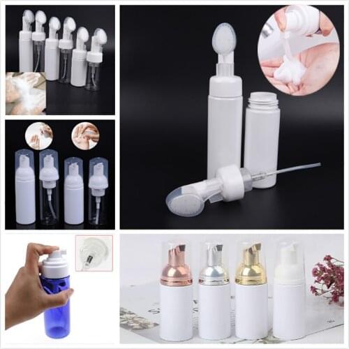 30/50/60/150/200/500ML Foam Dispenser Bottle Plastic BPA Free Refillable Mini Foaming Soap Dispenser Pump Bottles For Travel